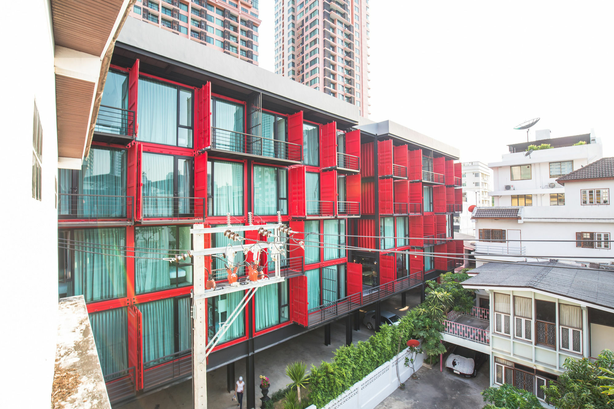 Hostel Sleep Box Sukhumvit 22 Bangkok Exterior foto